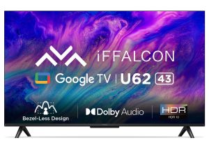 iFFALCON 108 cm (43 inches) 4K Ultra HD Smart LED Google TV